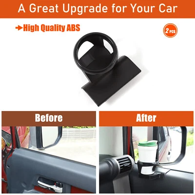 Portavasos panel puerta interior lado derecho ABS para Toyota Fj Cruiser 2007-2014 Foto 1 de 4