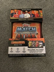 Match Attax Commanders Mega Tin. Football Cards. - Picture 1 of 2