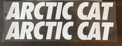 Calcomanías gráficas de asiento Arctic Cat Zr Zrt 580 600 800 900 hierro en moto de nieve Foto 1 de 2