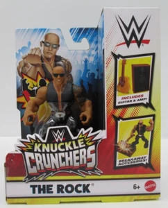 WWE Knuckle Crunchers Series 4 The Rock Wwrestling Action Figure B3 - Picture 1 of 3