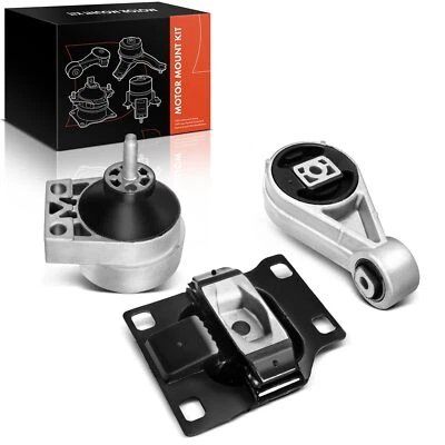 3x Engine Motor & Transmission Mount for Ford Focus 2000 2001-2003 L4 2.0L DOHC - Image 1 of 4