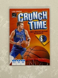 Donruss Luka Doncic Crunch Time Insert #10 2019-20 - Imagen 1 de 2