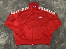 Adidas Originals 3 Stripes Lush Red Tracksuit Jacket Men’s Size 2XL