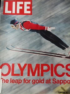 Life Feb. 1972 Magazine /OLYMPICS at Sapporo - Picture 1 of 2