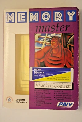 PNY Memory Master EDO Memory Upgrade Kit 4MB Upgrade SIMM - Image 1 of 4