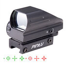 Pinty Holographic Red Green Dot Reflex Sight Scope 4 Reticle 20mm Picatinny