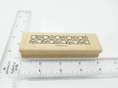 Button Down Rubber Stamp - Stamp Set B183 - Image 1 of 4