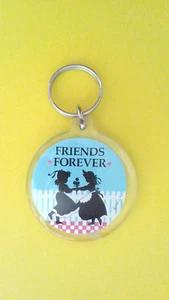 Friends Forever keychain. key chain ring tag - Picture 1 of 2