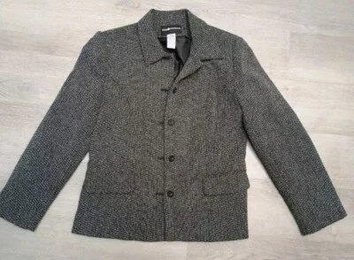 Sag Harbor Blazer Abrigo Gris Talla 10 Petite Foto 1 de 4