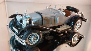 Mercedes Benz SSK - Bburago - 1/18 - Silver Black - Bild 1 von 10