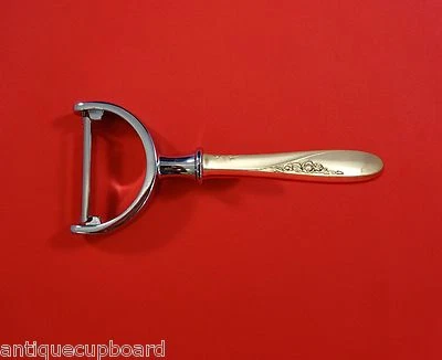 Pelador de verduras de plata esterlina Rose Spray de Easterling HHWS hecho a medida 6" Foto 1 de 2