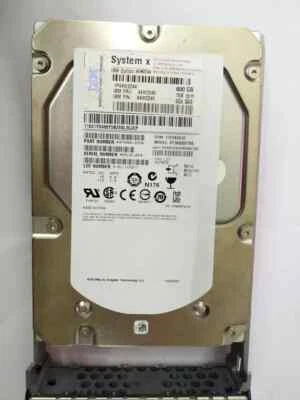IBM 44W2244 4WW2245 44W2248 600GB 15K 3.5 '' 6GBPS HS LFF SAS HDD HARD DRIVE - Image 1 of 4