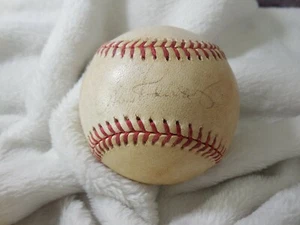 ALEX RODRIGUEZ HANDSIGNIERTER BASEBALL SEHR SCHWACH SIGNATUR MIT AUTHENTI-BRIEF - Bild 1 von 10