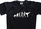 White Edition Evolution Karate Roundhouse Kick Primat Zum Menschen T-Shirt