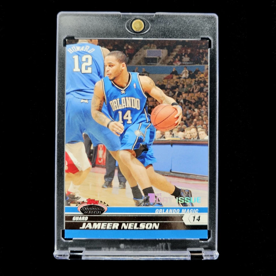 Jameer Nelson Numerado #/1999 2007-08 Topps Stadium Club Edición 1er Día Holo #14 Foto 1 de 3