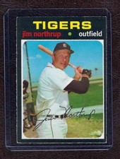 1971 O-Pee-Chee, OPC, Baseball Card #265 Jim Northrup, Detroit Tigers, EX!