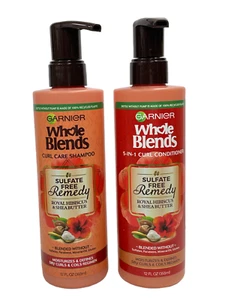 Garnier Whole Blends Sulfate Free Remedy Lot of 2 x (12fl.oz / 355ml) You Pick! - Picture 1 of 3