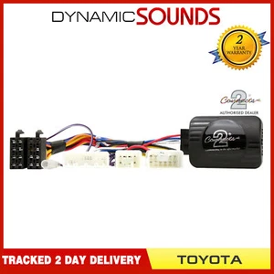 Steering Stalk Control Adaptor, Kenwood Stereo For Toyota Yaris RAV4 Prado Verso - Picture 1 of 1