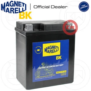 BATTERIA MAGNETI MARELLI YTX7L-BS SIGILLATA SWM Ace Of Spades 125 2019-2022 - Foto 1 di 4