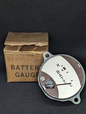 FORD DELUXE 1939 AMPERÍMETRO AMPERÍMETRO BATERÍA TABLERO DE INSTRUMENTOS MEDIDOR Foto 1 de 4