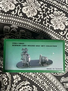 Business Card Holder golf Gift Collection - Picture 1 of 1