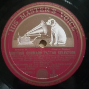 Pipe Band Of 2nd Battn. (Queen's Own) Cameron Highlanders - HMV B.3454 UK - Picture 1 of 2