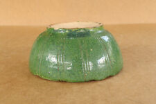 Antique Primitive Redware Clay Dish Bowl Cup Mug Painted Glazed about 1940's.