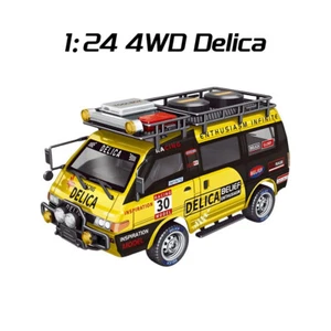RC Car Delica 1/24 Remote Control 2.4G 50M Vehicle 4WD /2WD Headlights Van - Picture 1 of 23
