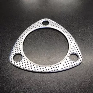 Junta de escape reforzada de 3 pernos tubo de descenso 2,5" 64 mm ANILLO DE FUEGO INC para VXR - Imagen 1 de 1