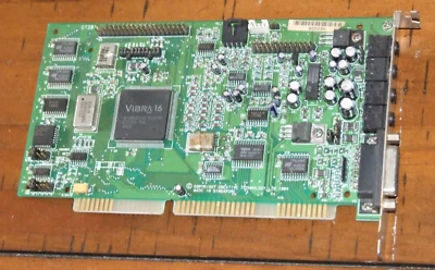 Creative Labs Sound Blaster ViBRA 16 CT2810 sound card PC 16-bit ISA card - Image 1 of 4