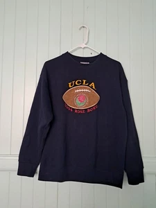 Vintage 1994 UCLA Rose Bowl Sweatshirt Sz M Made In USA Football Pasadena - Picture 1 of 11