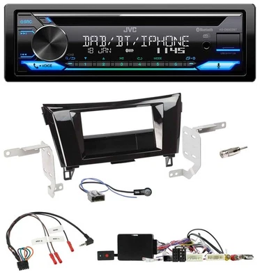 JVC Bluetooth Lenkrad USB DAB CD Autoradio für Nissan Qashqai 14-18 X-Trail Kame - Bild 1 von 4