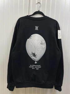 Daniel Arsham XO House Of Balloons Crewneck Sweatshirt Men’s XL Black The Weeknd - Bild 1 von 9