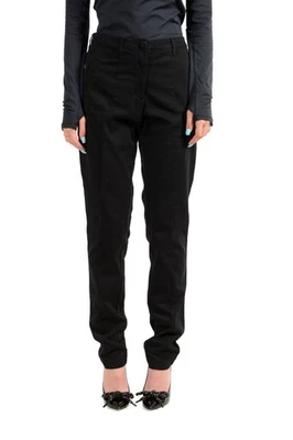 Armani Jeans AJ Women's Black Flat Front Casual Pants US 31 IT 46 - Image 1 of 4