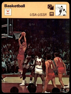 Sportscaster 1977 #02-09 EE. UU.-URSS - Baloncesto EX Foto 1 de 2