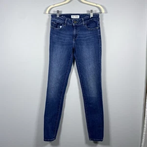 DL1961 Florence Instasculpt Pacific Mid Rise Skinny Jeans Dark Wash Women's 27 - Picture 1 of 7