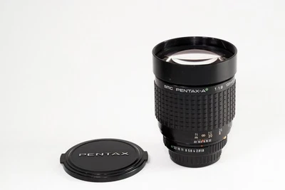 PENTAX-A* 135mm f/1.8 Lens with Green Star K Mount SMC  - Image 1 of 4
