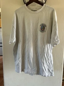 Hinano Tahiti T-Shirt Mens 2XL White Graphic Hawaiian Surfer Beach Dad XXL - Picture 1 of 6