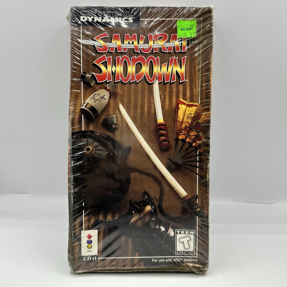 New Sealed Box Samurai Shodown 3DO Interactive 1993 Crystal Dynamics Game - Image 1 of 4