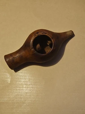 Ancien Appeau En Buis Art Populaire 1900 - Photo 1/4