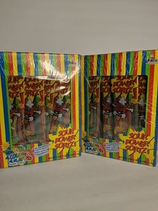 2x PAJITAS DE CARAMELO SOUR POWER SORTZI 1,75 OZ PAQUETE DE 24 SABORES SURTIDOS NUEVO - Imagen 1 de 8