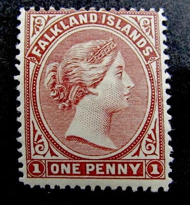 Estampilla de las Islas Malvinas Británicas de nystamps # 7a como nueva OG H $125 D5y1070 Foto 1 de 2