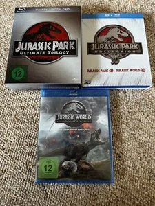 Jurassic Park Blu-Ray Set ( Ultimate Trilogy, 3D Collection, Jurassic world) - Bild 1 von 13