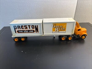 PRESTON 151 Lines 9000 cab TRACTOR & FLATBED CONTAINERS TRAILER WINROSS TRUCK - Picture 1 of 6