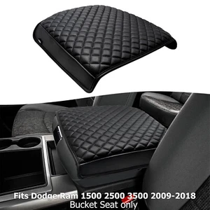 Cubierta protectora de cojín con reposabrazos tapa consola piso Dodge RAM 1500 2009-2018 - Imagen 1 de 7