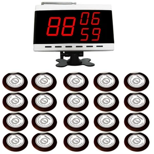 SINGCALL Wireless Alarm Paging System for Bank 20 Table Bells and 1 Receiver - Bild 1 von 11