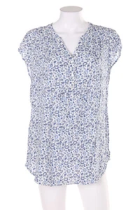 H&M MAMA Tunika-Bluse Paisley Print XL Blau-Töne - Bild 1 von 4