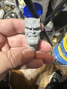 Mego Zica Dc Retro Batman Dark Night Returns Custom Head For 8” Figure 1/9 V1 - Picture 1 of 9