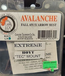 Cavalier Equipment Avalanche Fall away rest Hoyt Extreme LH-0214#17 - Picture 1 of 5