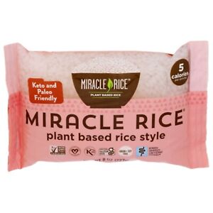Miracle Noodle, Rice Miracle, 8 Oz, (Pack Of 6)